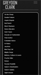 Mobile Screenshot of greydonclark.com